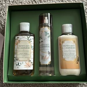 Snowflake & Cashmere Gift set